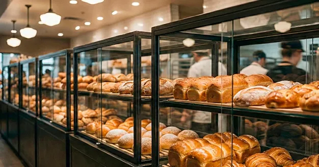 Padaria com vitrine e fornos Superfecta